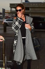 KATE BECKINSALE Arrives at LAX Airport in Los Angeles 12/03/2019