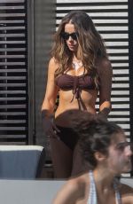 KATE BECKINSALE in Bikini on Vacation in Los Cabos 12/01/2019