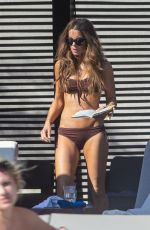 KATE BECKINSALE in Bikini on Vacation in Los Cabos 12/01/2019