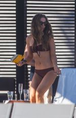 KATE BECKINSALE in Bikini on Vacation in Los Cabos 12/01/2019