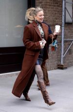KATE HUDSON Leaves Greenwich Hotel in New York 12/05/2019