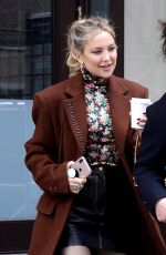 KATE HUDSON Leaves Greenwich Hotel in New York 12/05/2019