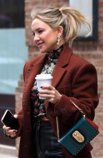 KATE HUDSON Leaves Greenwich Hotel in New York 12/05/2019