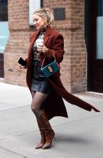 KATE HUDSON Leaves Greenwich Hotel in New York 12/05/2019
