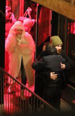 KATE HUDSON Out for Dinner in Aspen 12/26/2019