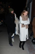 KATE HUDSON Out for Dinner in Aspen 12/26/2019
