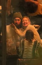 KATE HUDSON Out for Dinner in Aspen 12/26/2019