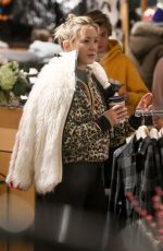 KATE HUDSON Out Shopping in Aspen 12/23/2019
