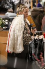 KATE HUDSON Out Shopping in Aspen 12/23/2019