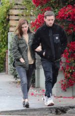 KATE MARA and Jamie Bell Out in Los Angeles 12/07/2019