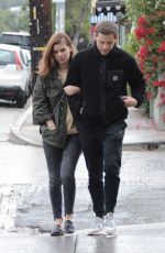 KATE MARA and Jamie Bell Out in Los Angeles 12/07/2019