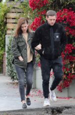 KATE MARA and Jamie Bell Out in Los Angeles 12/07/2019