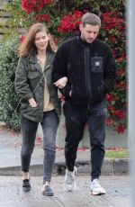 KATE MARA and Jamie Bell Out in Los Angeles 12/07/2019