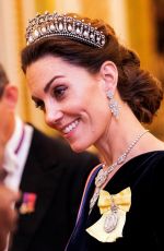 KATE MIDDLETON at Evening Reception for Members of Diplomatic Corps in London 12/11/2019