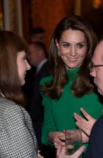 KATE MIDDLETON at Reception for Nato Leaders in London 12/03/2019