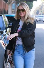 KATE UPTON Leaves a Hair Salon in Beverly Hills 12/13/2019