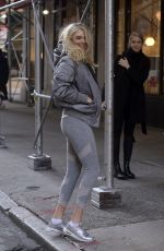 KATE UPTON Out in New York 12/18/2019