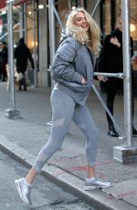KATE UPTON Out in New York 12/18/2019