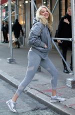 KATE UPTON Out in New York 12/18/2019