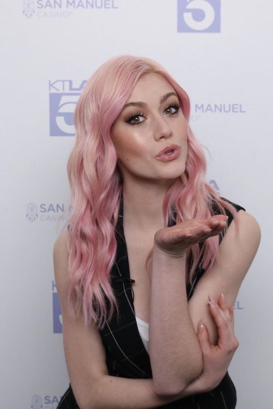 KATHERINE MCNAMARA at KTLA in Los Angeles 12/12/2019