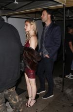 KATIE CHERRY Leaves Bootsy Bellows in West Hollywood 12/07/2019
