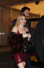 KATIE CHERRY Leaves Bootsy Bellows in West Hollywood 12/07/2019