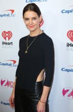 KATIE HOLMES at Z100