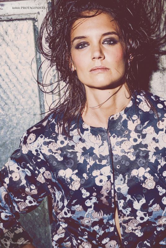 KATIE HOLMES in Hola Fashion Magazine, January 2020