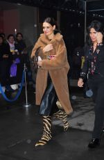 KATIE HOLMES Leaves Z100