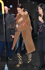 KATIE HOLMES Leaves Z100