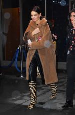 KATIE HOLMES Leaves Z100