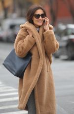 KATIE HOLMES Out and About in New York 12/06/2019