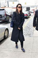 KATIE HOLMES Out and About in New York 12/16/2019