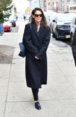 KATIE HOLMES Out and About in New York 12/16/2019