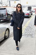 KATIE HOLMES Out and About in New York 12/16/2019