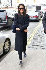 KATIE HOLMES Out and About in New York 12/16/2019