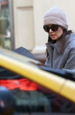 KATIE HOLMES Out in New York 12/13/2019