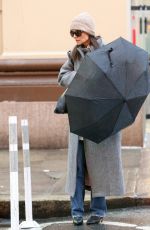 KATIE HOLMES Out in New York 12/13/2019