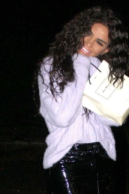 KATIE PRICE Night Out in London 12/30/2019