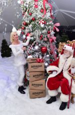 KATY PERRY Hosts Holiday Party for The Boys and Girls Club in Los Angeles 12/18/2019
