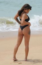 KAYLEIGH MORRIS in Bikini on the Beach in Tenerife 12/30/2019