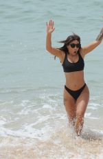 KAYLEIGH MORRIS in Bikini on the Beach in Tenerife 12/30/2019