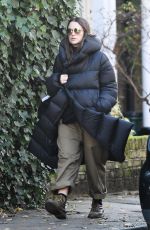 KEIRA KNIGHTLEY Out and About in London 12/04/2019