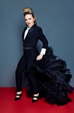 KELLIE BRIGHT on the Set of a Photoshoot, December 2019