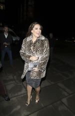 KELLY BROOK Arrives at Emma Bunton