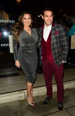 KELLY BROOK Arrives at Emma Bunton