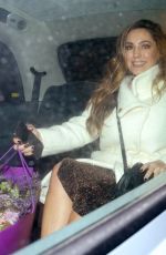 KELLY BROOK Leaves Global Radio in London 12/10/2019