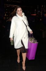 KELLY BROOK Leaves Global Radio in London 12/10/2019