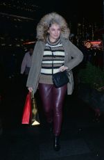 KELLY BROOK Leaves Global Radio Studios in Harrow 12/19/2019