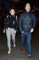 KELLY BROOK Leaves Global Radio Studios in London 12/09/2019